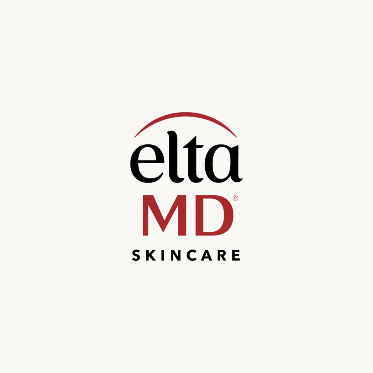 EltaMD brand logo, medical-grade sunscreen carried at RX MD Solutions