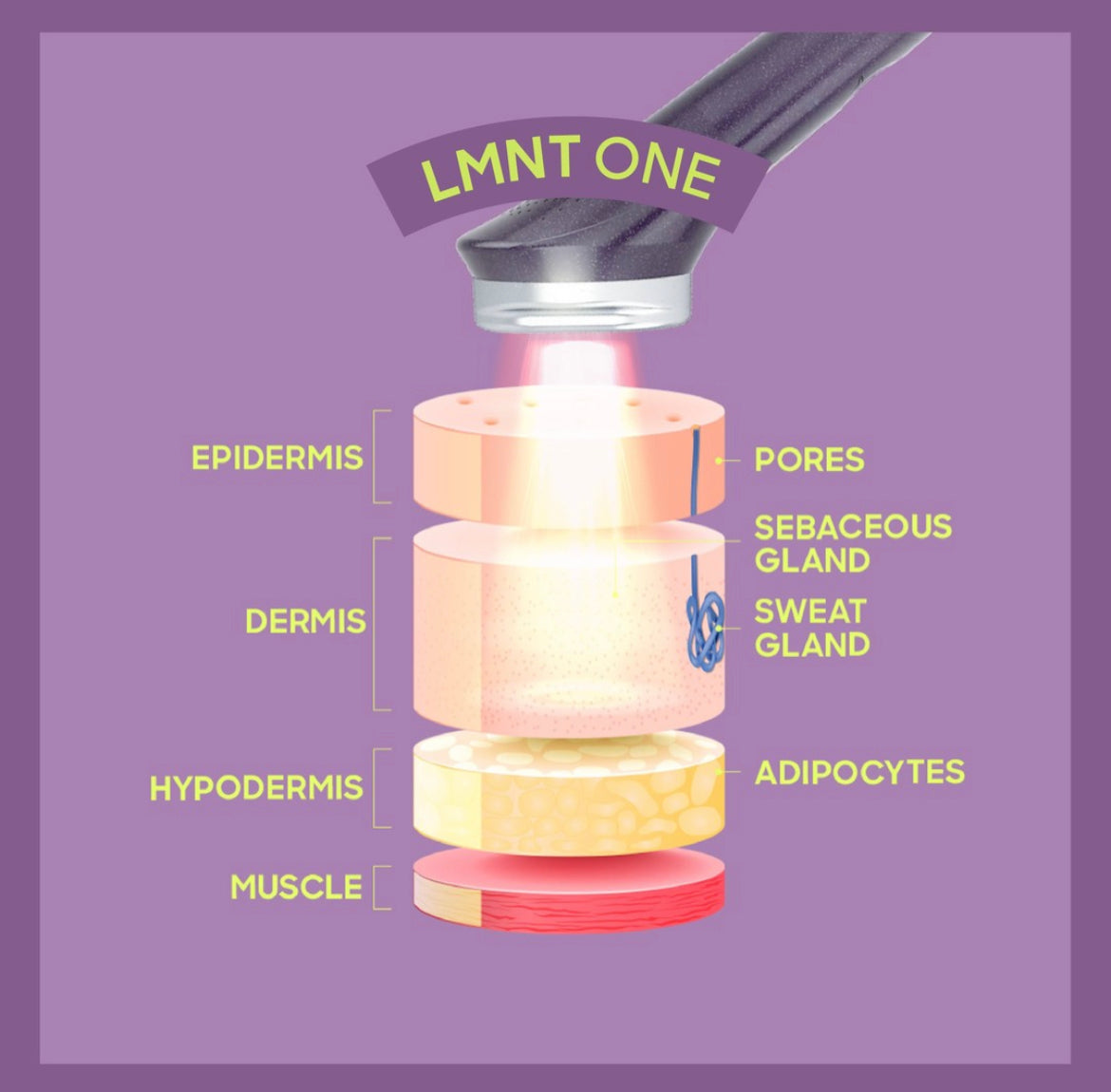 LMNT.One At-Home Red Light Therapy Device by Alma