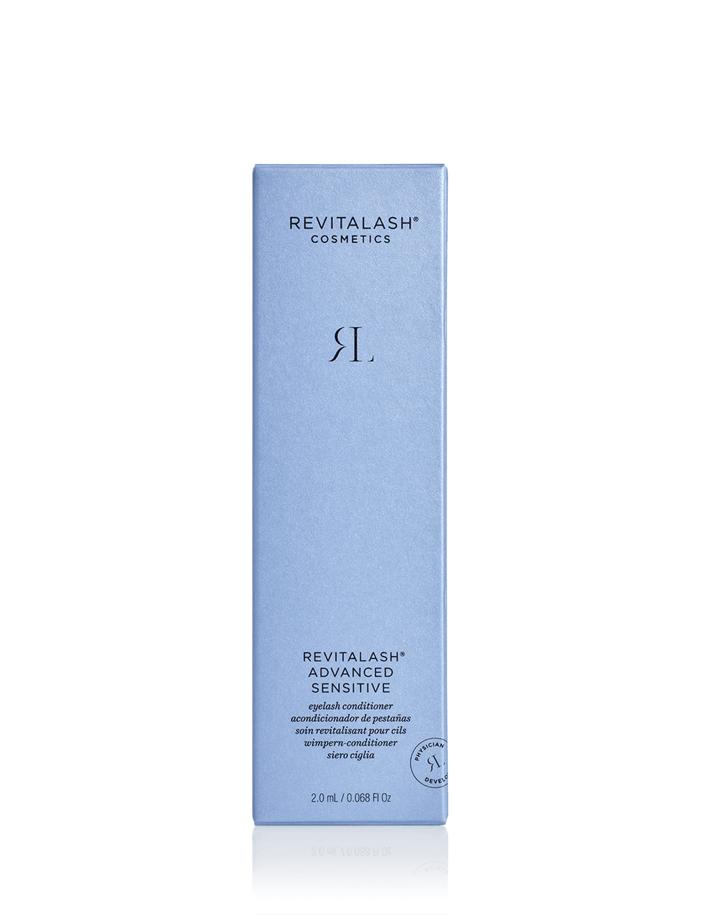 RevitaLash Advanced Sensitive packaging