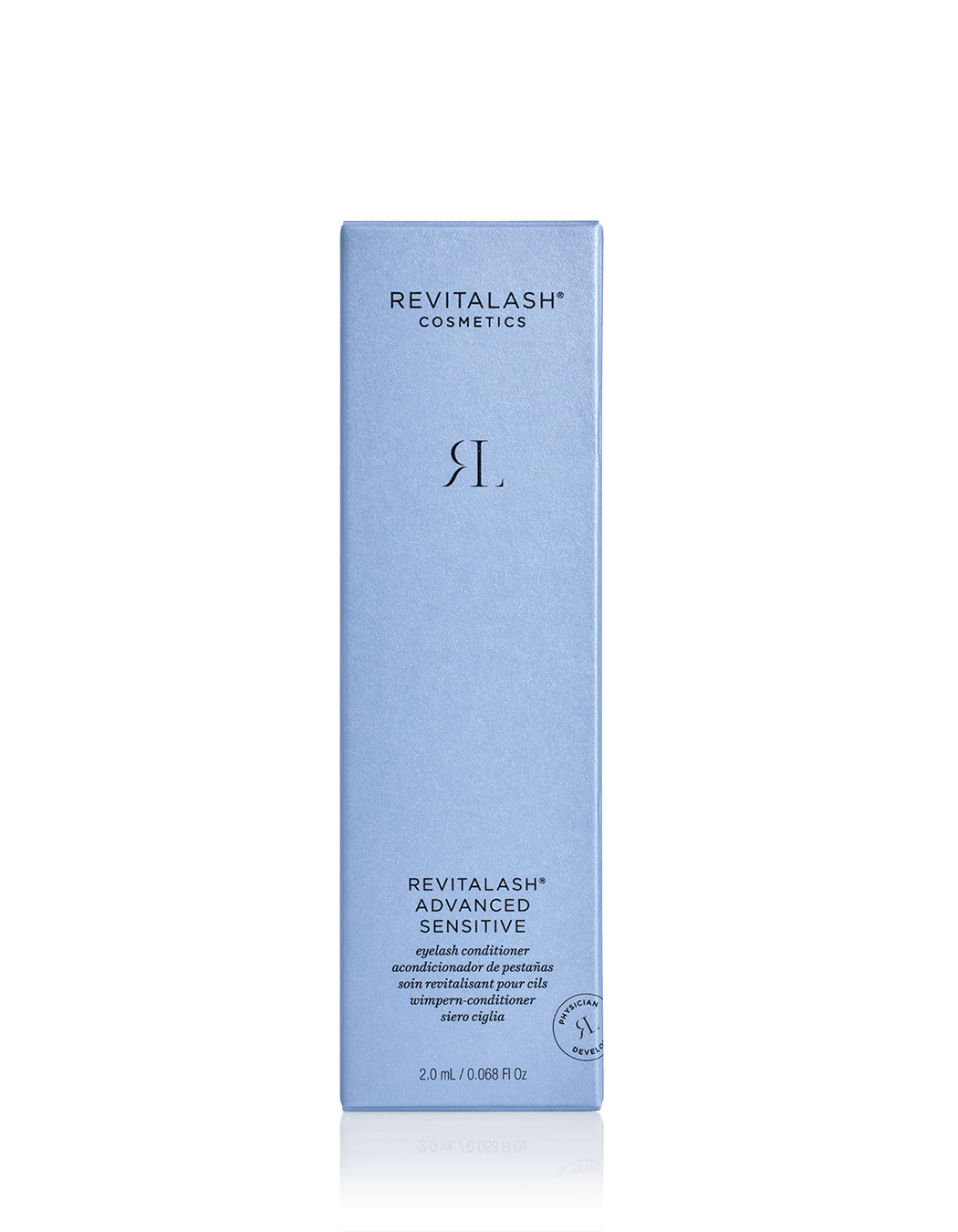 RevitaLash Advanced Sensitive packaging