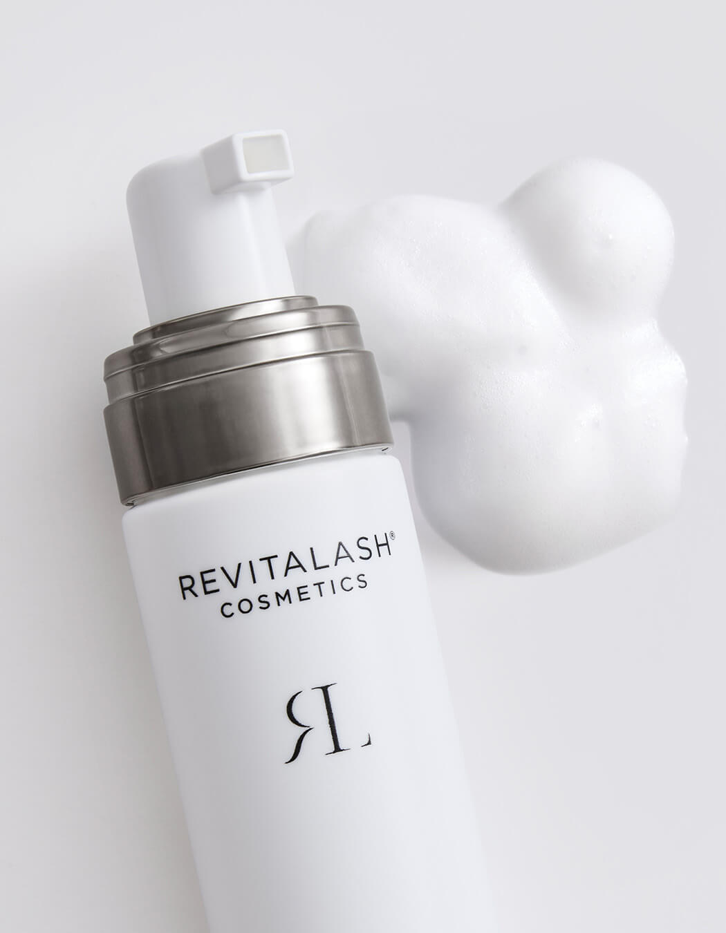RevitaLash Volume Enhancing Foam bottle lifestyle shot