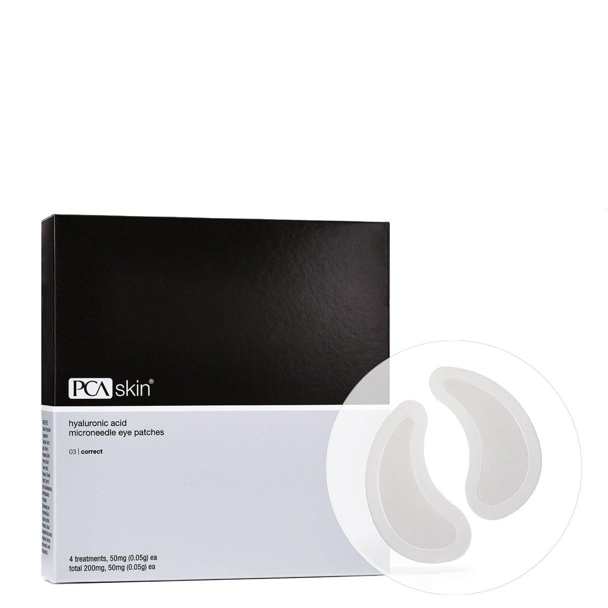 PCA SKIN Hyaluronic Acid Microneedle Eye Patches at RX MD Solutions